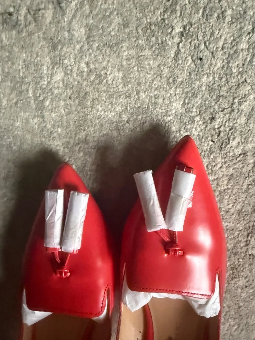 Banana Republic Women's Leather Pink Pointed Heels w/ Tassel Detail, 8.5, New